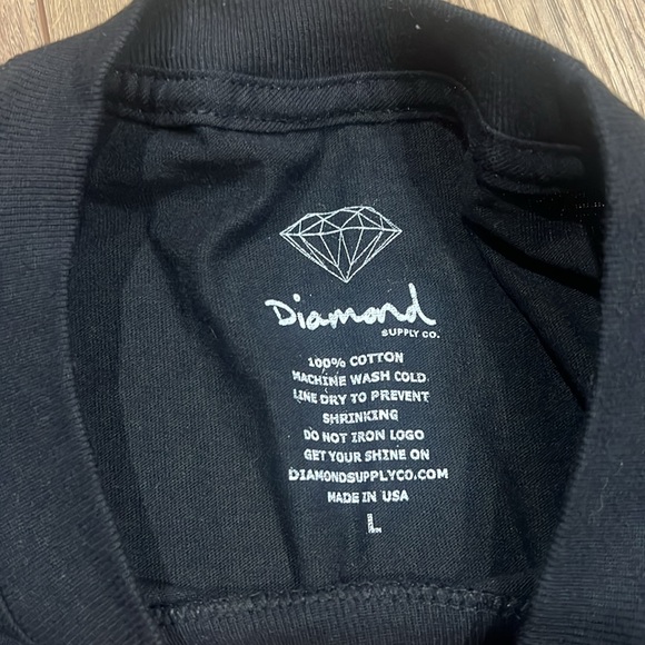 Brand new Diamond supply Tshirt with tags. Men’s size large - Picture 3 of 3